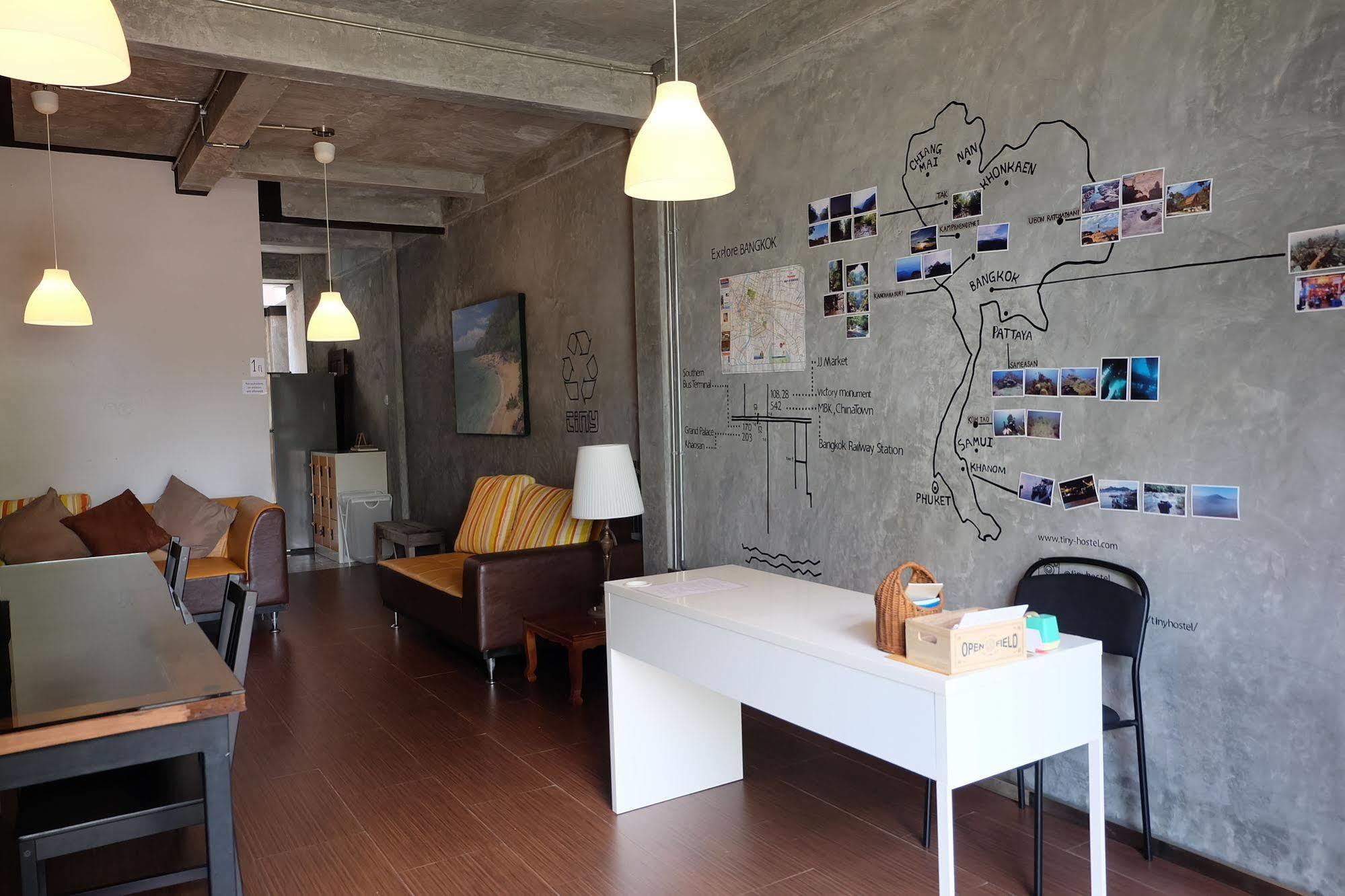 Tiny Hostel Bangkok Kültér fotó